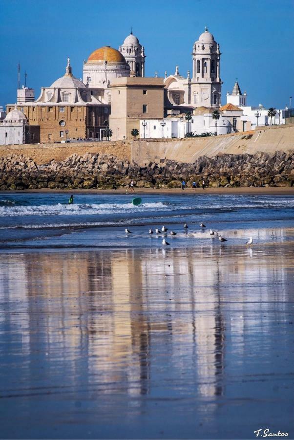 Апартаменты La Caleta De Cadiz Wifi Экстерьер фото